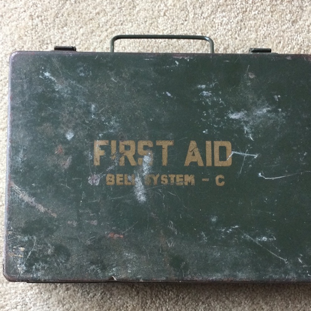 Vintage First Aid Bell System - C